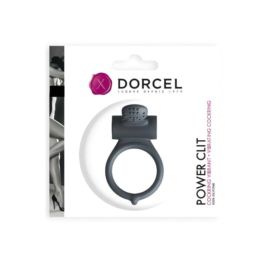 Dorcel Power Clit - vibrációs péniszgyűrű (fekete) - Image 2