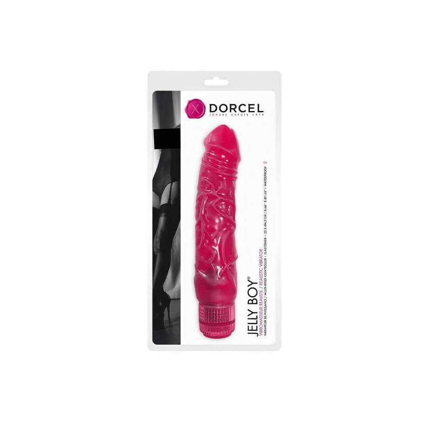 Dorcel Jelly Boy - zselés, élethű vibrátor (pink) - Image 2
