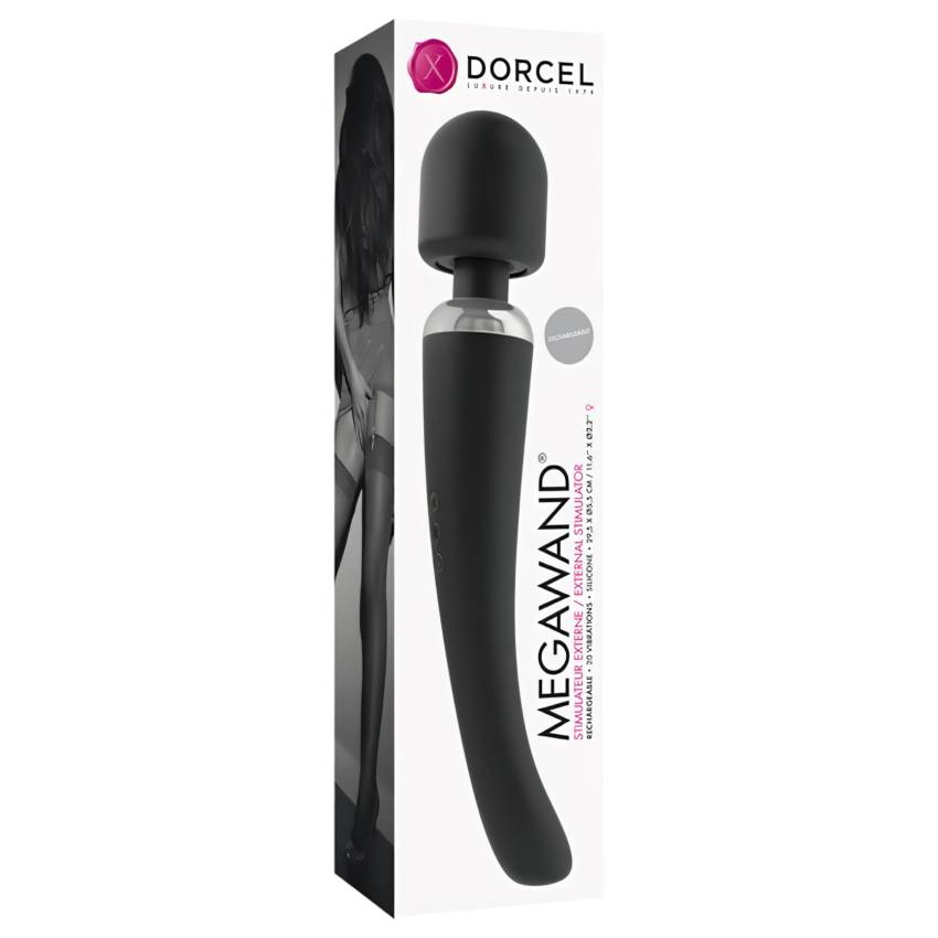 Dorcel Megawand - akkus masszírozó vibrátor (fekete) - Image 5