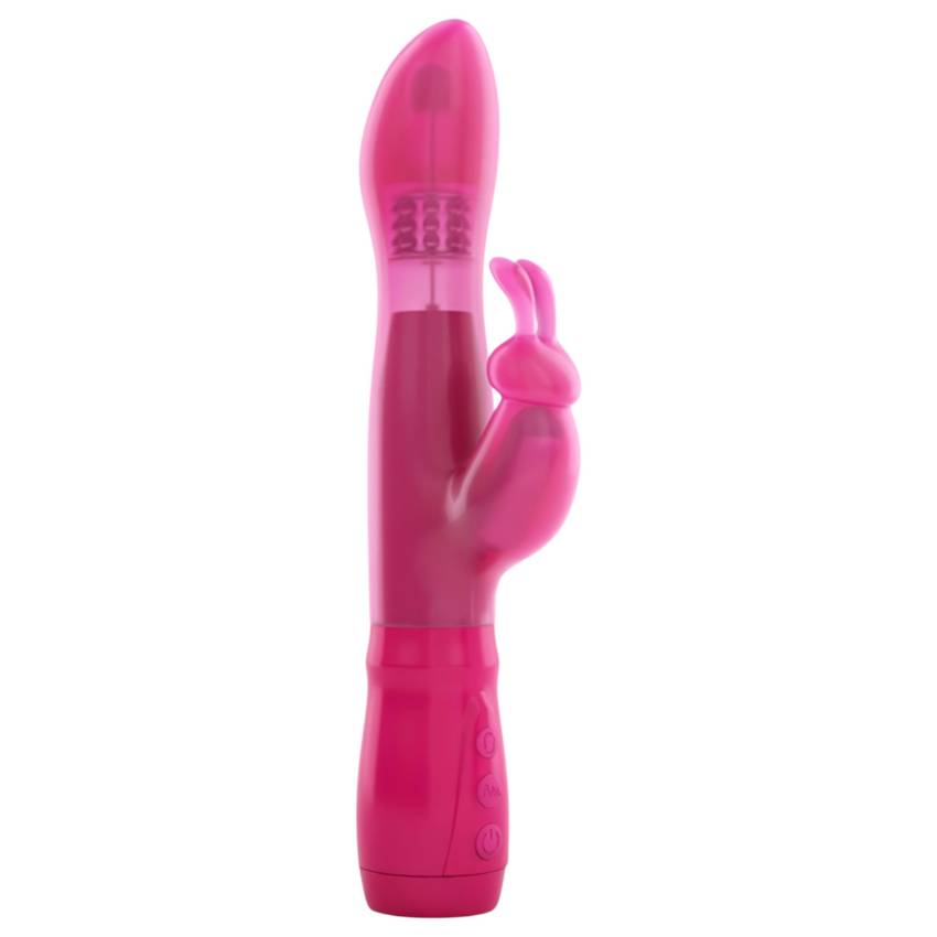 Dorcel Furious Rabbit - csiklókaros vibrátor (pink) - Image 2