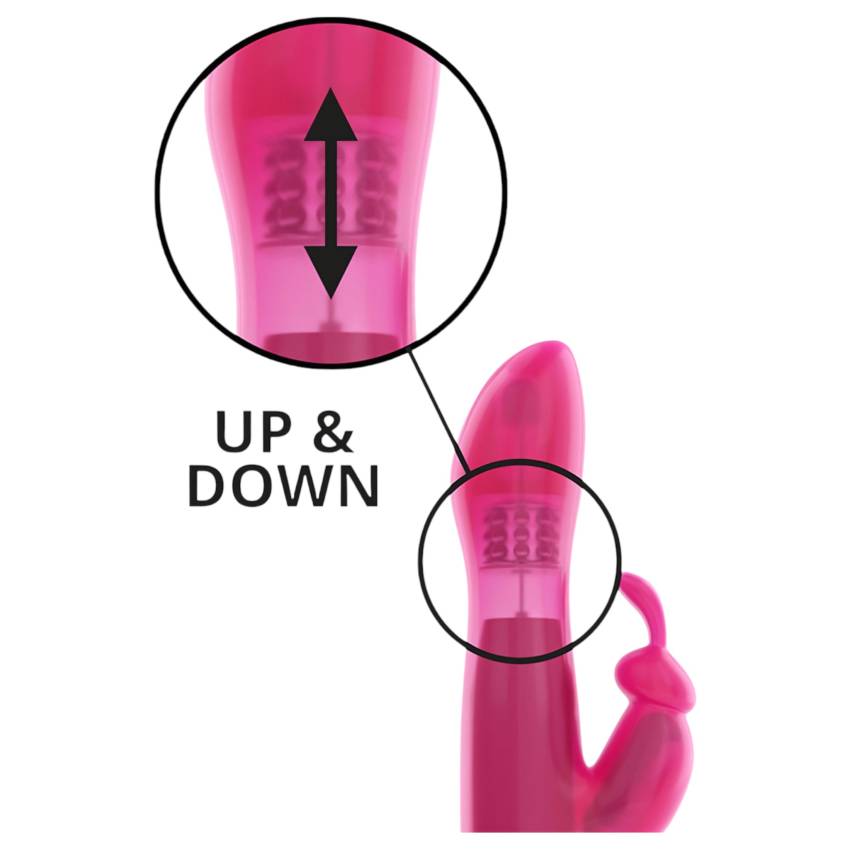 Dorcel Furious Rabbit - csiklókaros vibrátor (pink) - Image 6