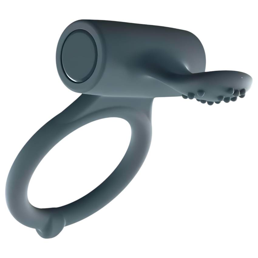 Dorcel Power Clit Plus - akkus, vibrációs péniszgyűrű (fekete) - Image 6