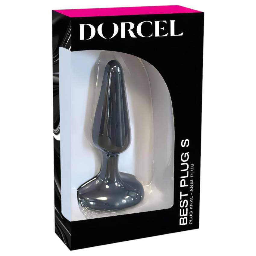 Dorcel Best Plug S - szilikon anál plug - kicsi (szürke) - Image 2