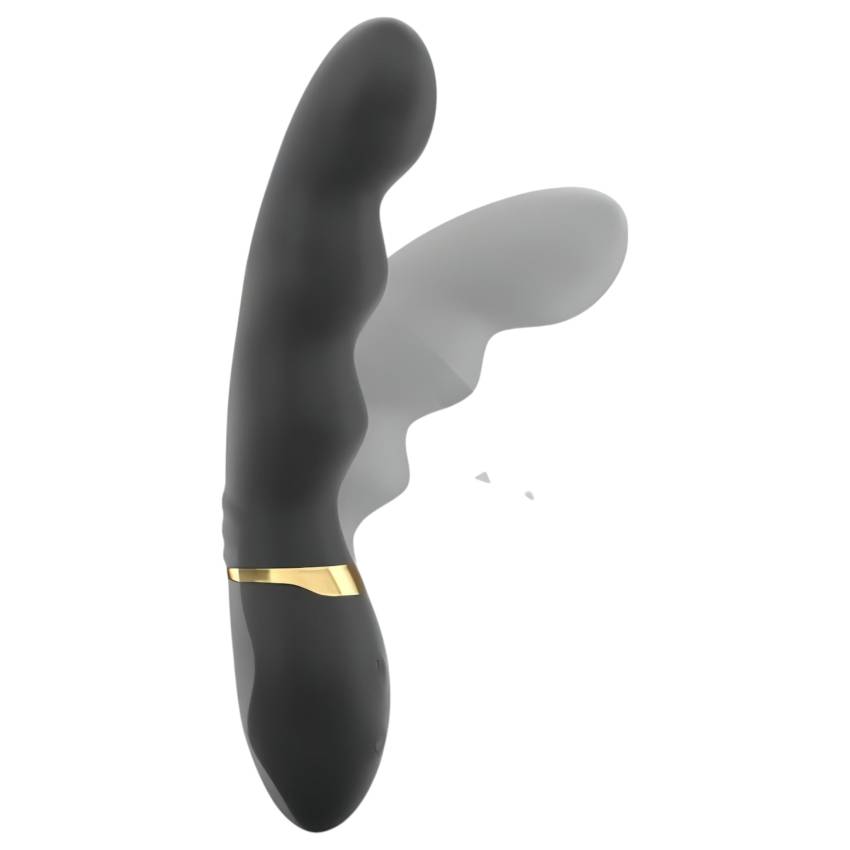 Dorcel Too Much 2.0 - akkus, 3 motoros vibrátor (fekete-arany) - Image 3