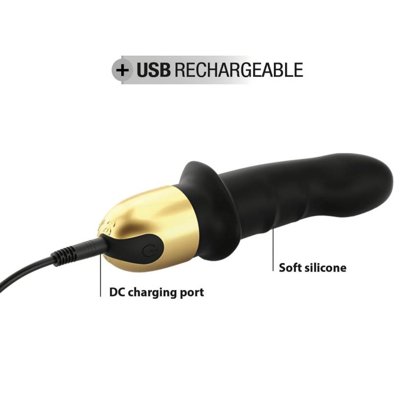 Dorcel Mini Lover 2.0 - akkus, G-pont vibrátor (fekete-arany) - Image 6
