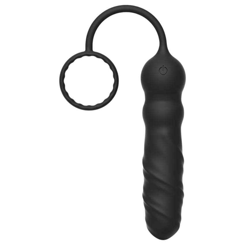Dorcel Deep Seeker - akkus, rádiós anál vibrátor (fekete) - Image 3