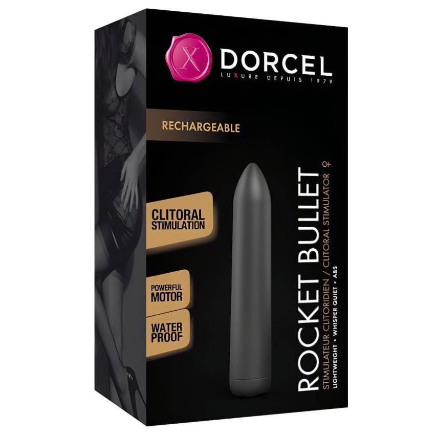 Dorcel Rocket Bullet - akkus rúdvibrátor (fekete) - Image 4