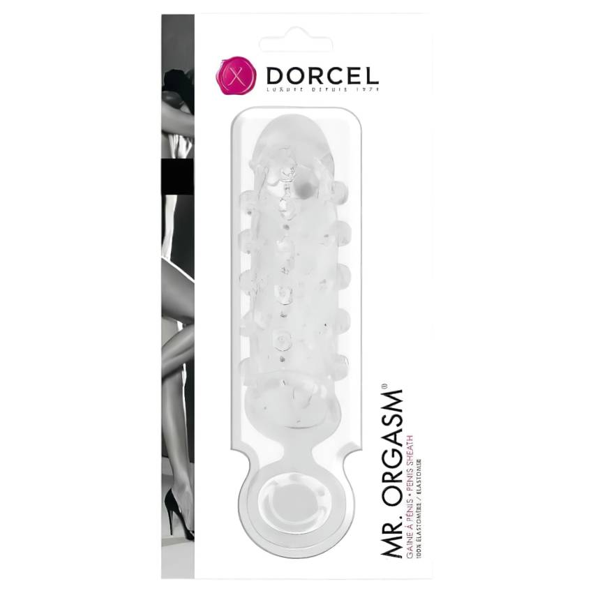 Dorcel Mr. Orgasm - gömbös péniszköpeny (átlátszó) - Image 2