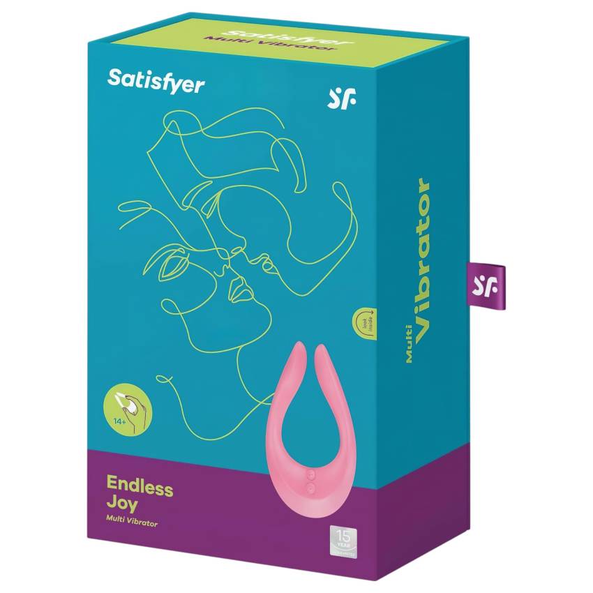 Satisfyer Endless Joy - akkus párvibrátor (pink) - Image 2
