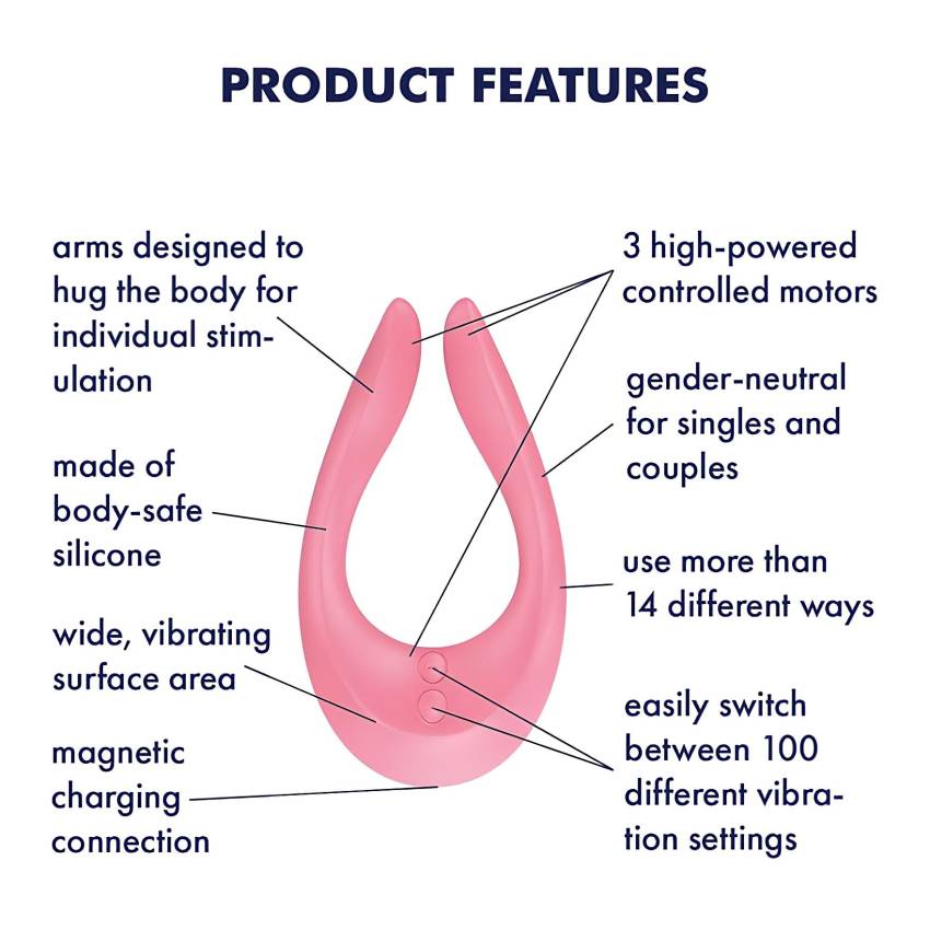 Satisfyer Endless Joy - akkus párvibrátor (pink) - Image 8