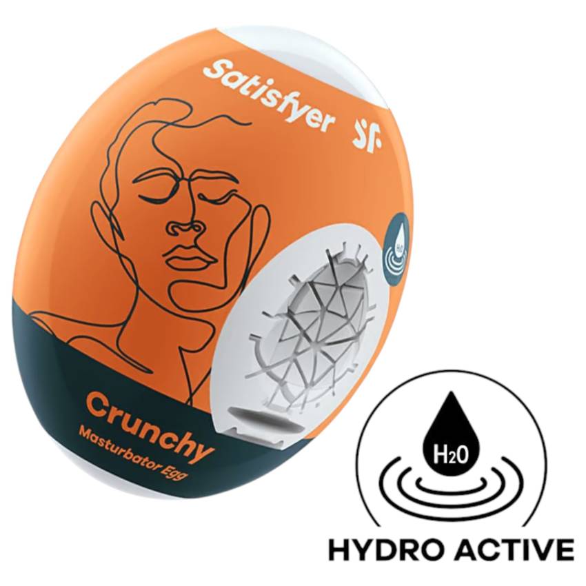 Satisfyer Egg Crunchy - tojás maszturbátor (1db) - Image 3