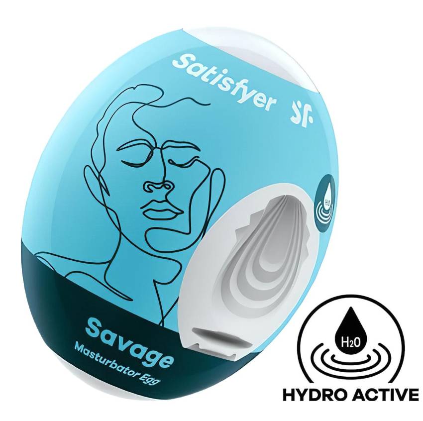 Satisfyer Egg Savage - tojás maszturbátor (1db) - Image 3