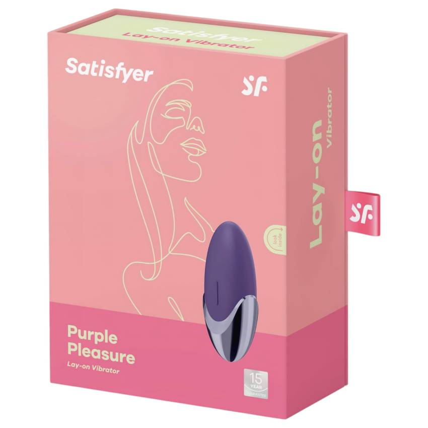 Satisfyer Purple Pleasure - akkus csikló vibrátor (lila) - Image 8