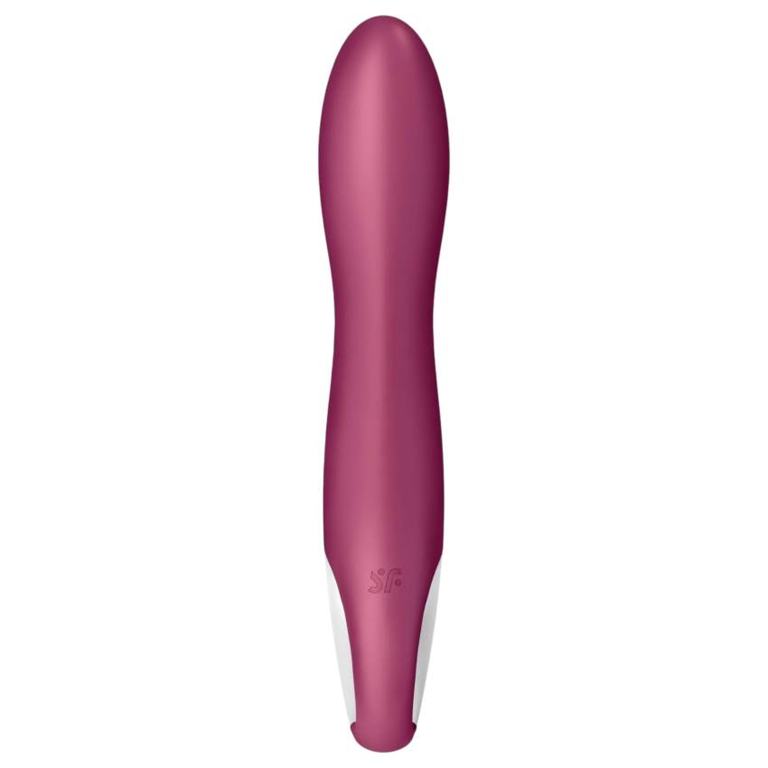 Satisfyer Big Heat - akkus, melegítő G-pont vibrátor (piros) - Image 5