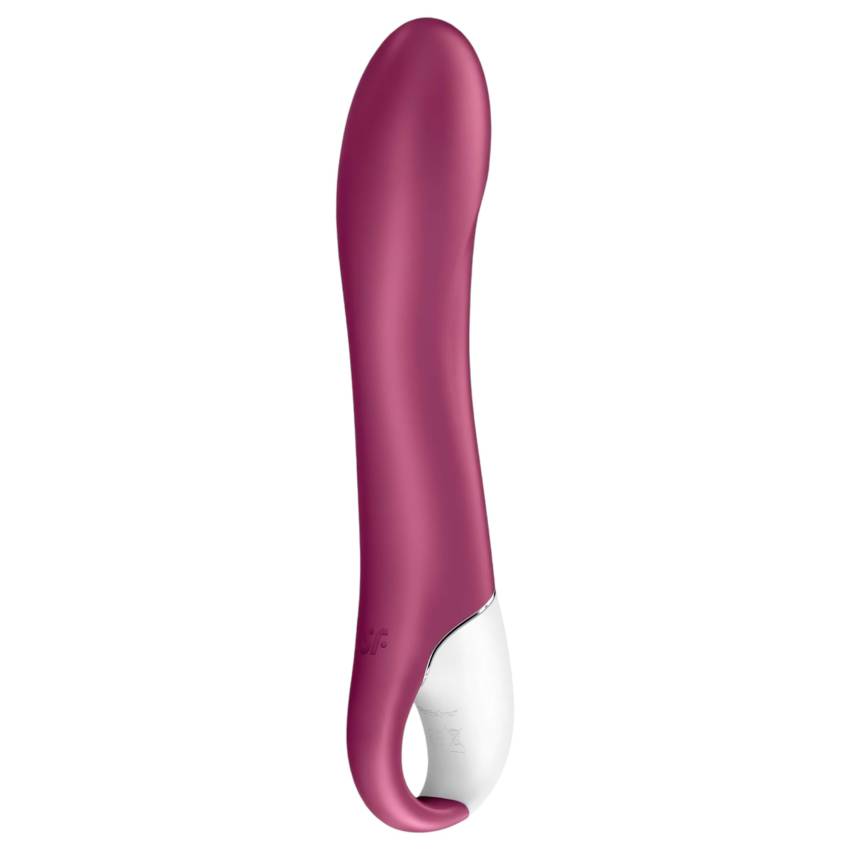 Satisfyer Big Heat - akkus, melegítő G-pont vibrátor (piros) - Image 6