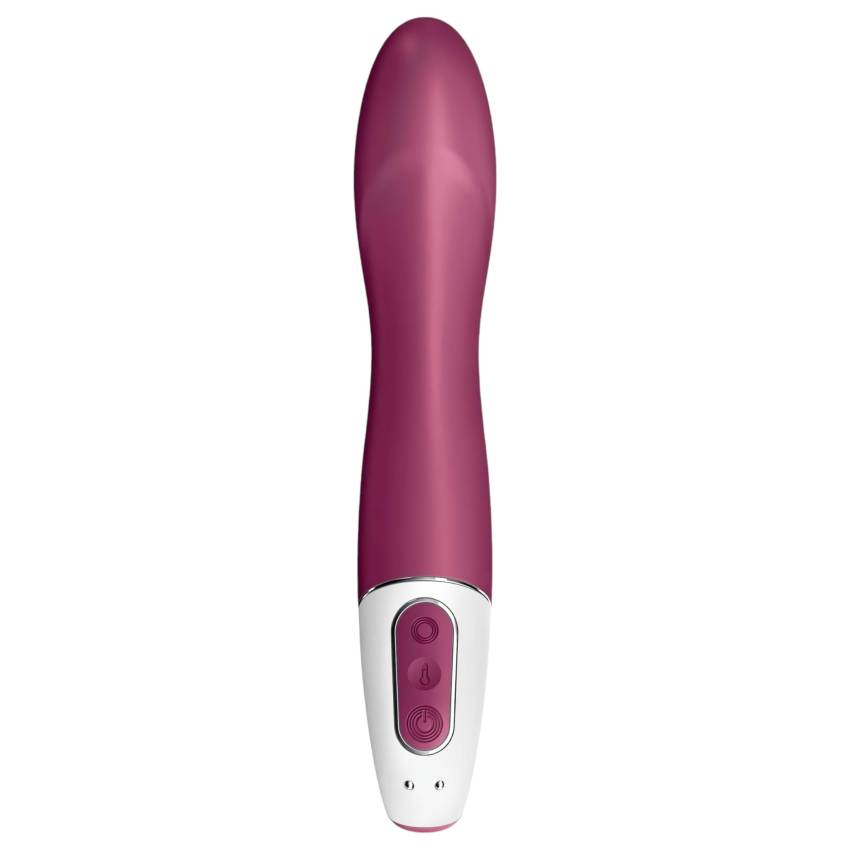 Satisfyer Big Heat - akkus, melegítő G-pont vibrátor (piros) - Image 8
