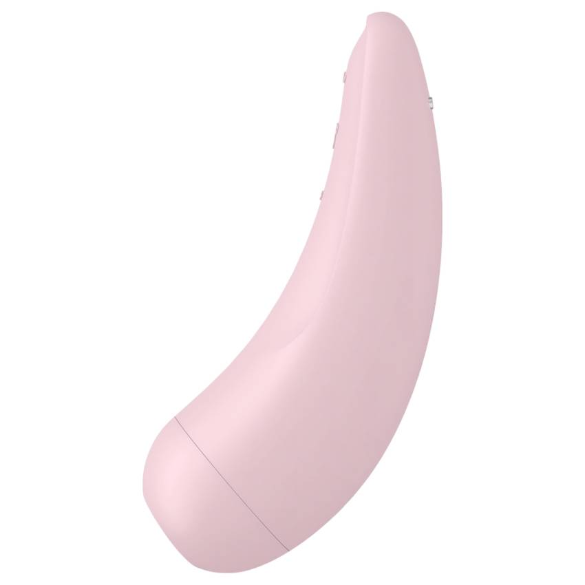 Satisfyer Curvy 2+ - okos léghullámos csiklóizgató (pink) - Image 3
