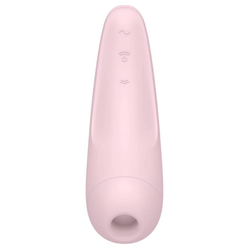 Satisfyer Curvy 2+ - okos léghullámos csiklóizgató (pink) - Image 6