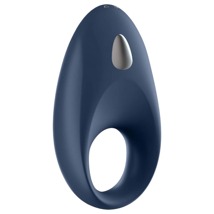Satisfyer Mighty One - okos vibrációs péniszgyűrű (kék) - Image 2