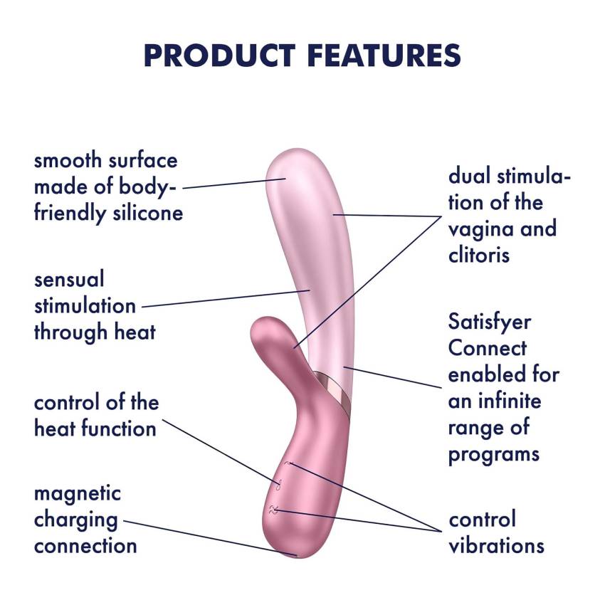 Satisfyer Hot Lover - okos vibrátor (pink) - Image 7