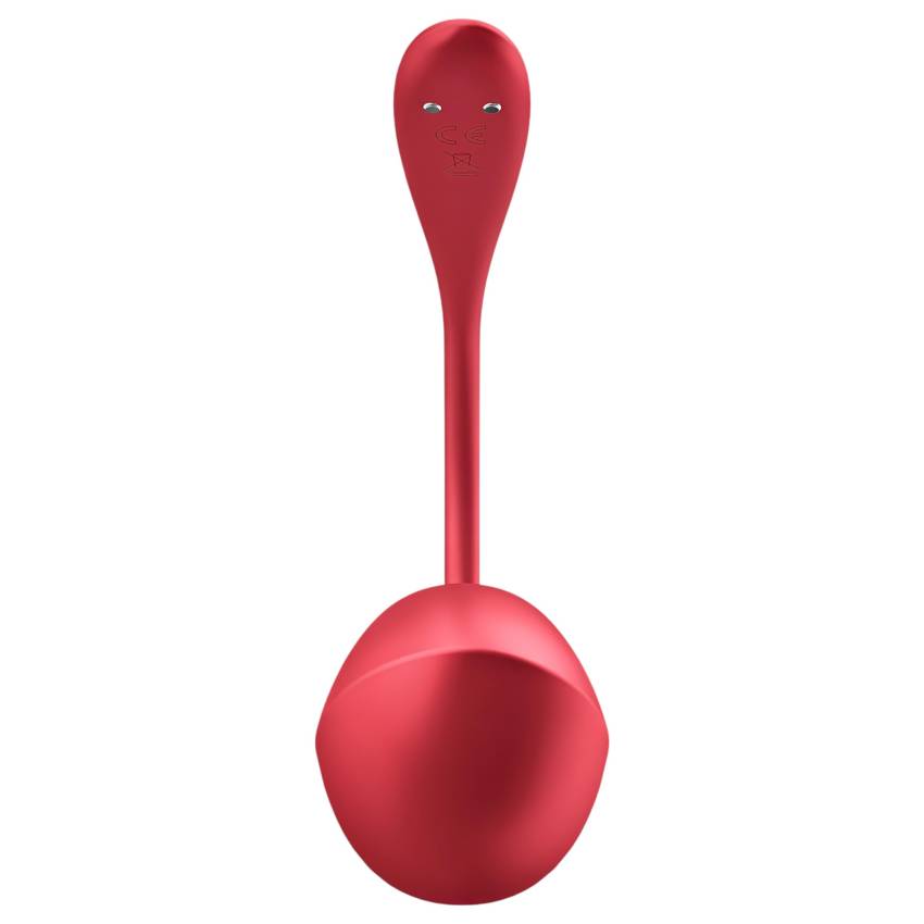 Satisfyer Shiny Petal - rádiós vibrációs tojás (piros) - Image 3