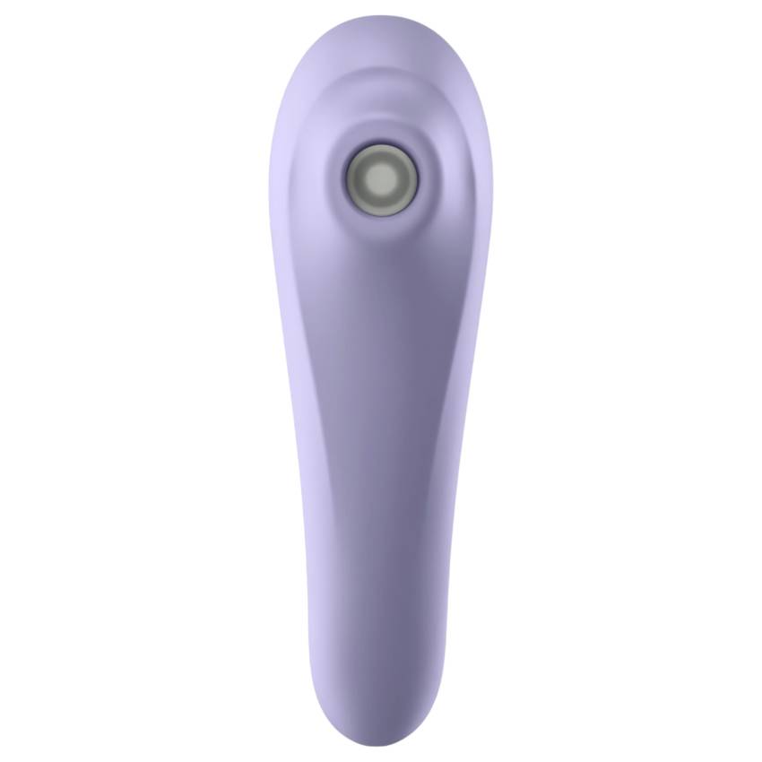 Satisfyer Dual Pleasure - okos léghullámos 2in1 vibrátor (lila) - Image 4