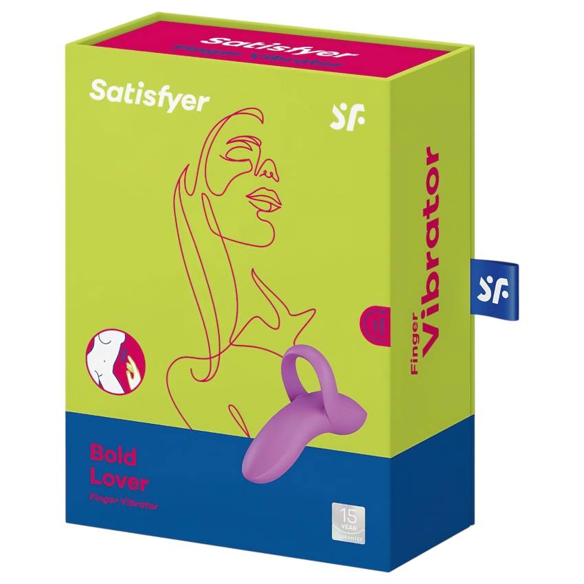 Satisfyer Bold Lover - akkus, vízálló ujj vibrátor (pink) - Image 6