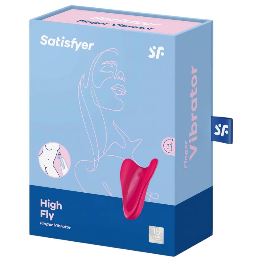 Satisfyer High Fly - akkus, vízálló csikló vibrátor (pink) - Image 6