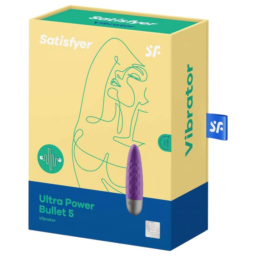 Satisfyer Ultra Power Bullet 5 - akkus, vízálló vibrátor (viola) - Image 7