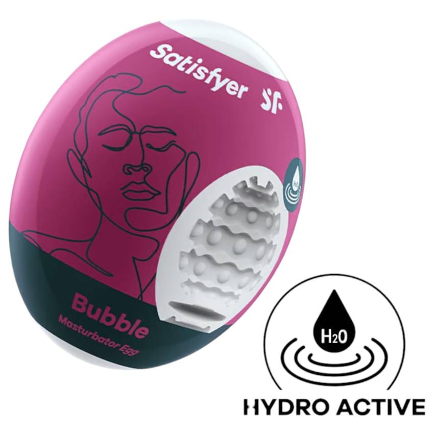 Satisfyer Egg Bubble - tojás maszturbátor (1db) - Image 3