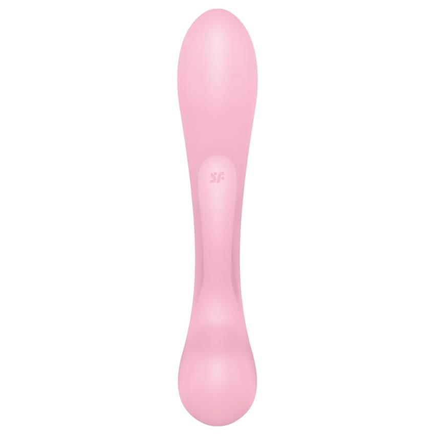 Satisfyer Triple Oh - akkus, csiklókaros vibrátor (pink) - Image 5