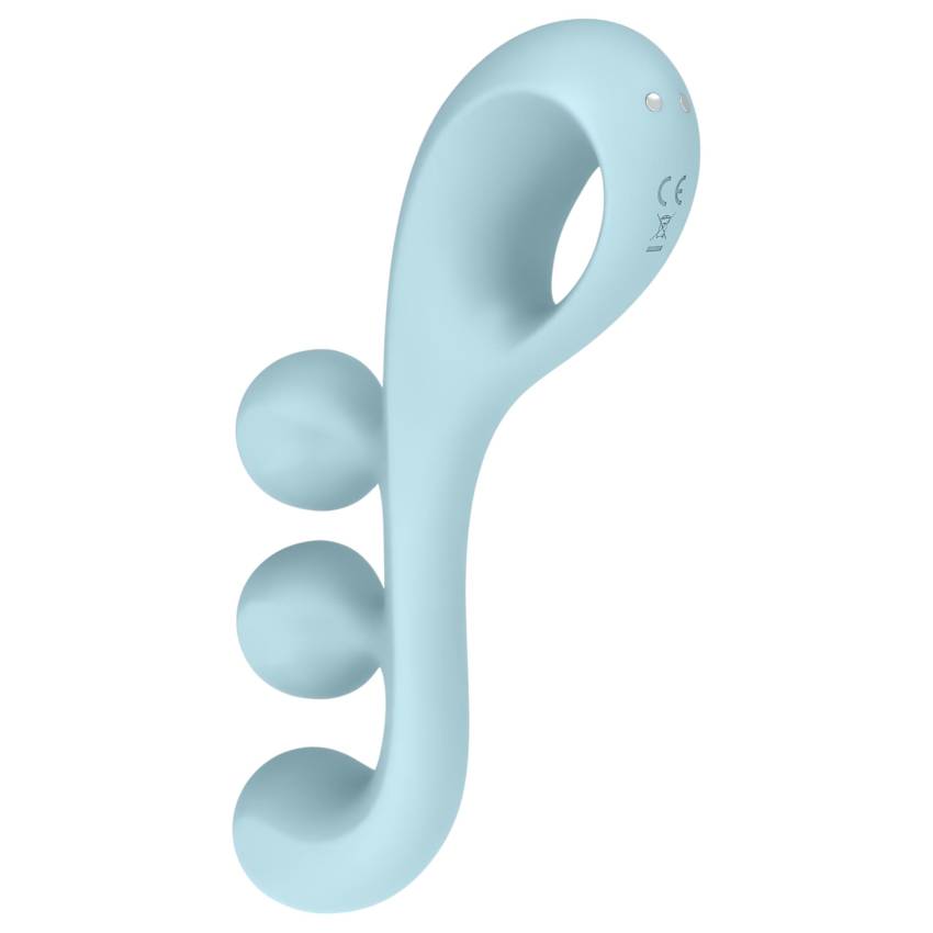 Satisfyer Tri Ball 2 - multifunkciós vibrátor (menta) - Image 3