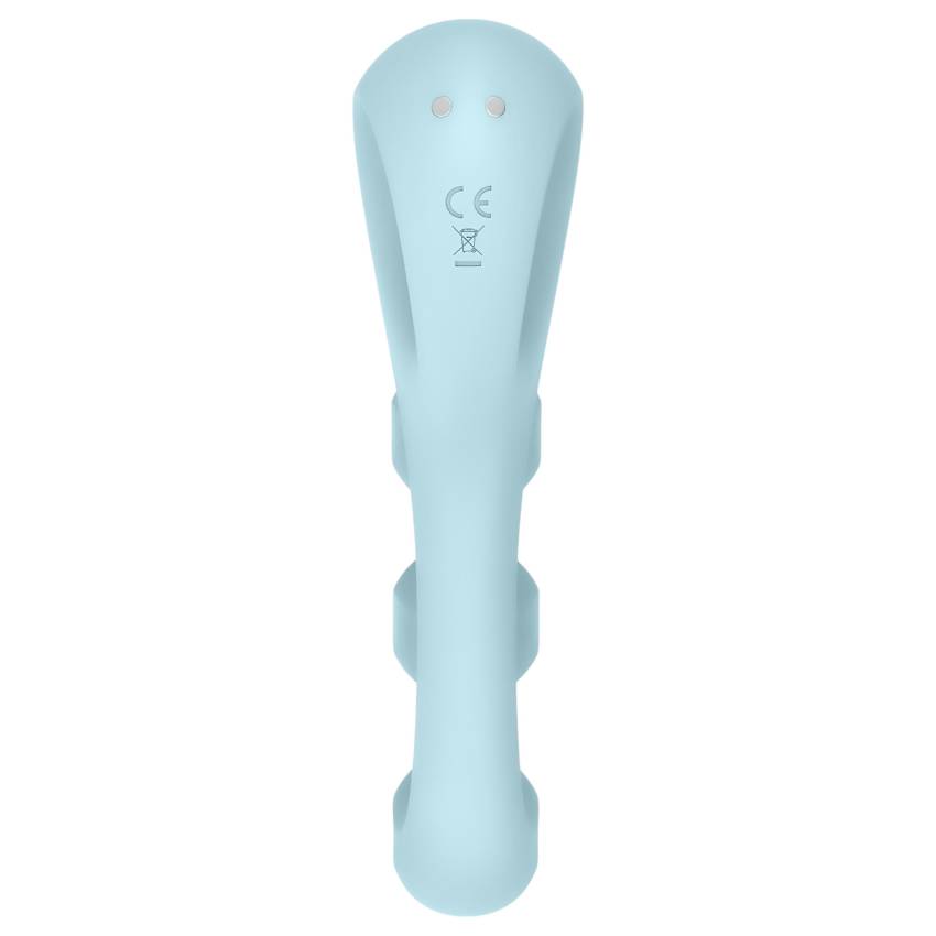 Satisfyer Tri Ball 2 - multifunkciós vibrátor (menta) - Image 4