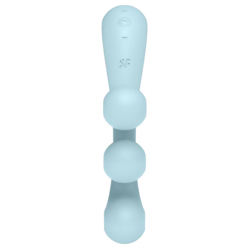 Satisfyer Tri Ball 2 - multifunkciós vibrátor (menta) - Image 7
