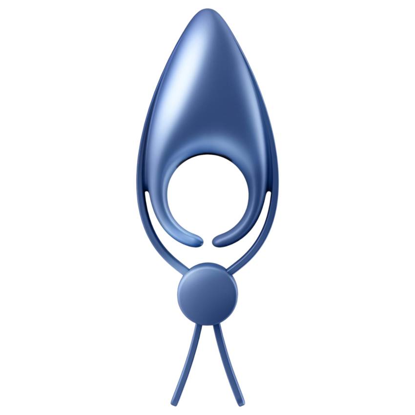 Satisfyer Sniper - akkus, vibrációs péniszgyűrű (kék) - Image 3