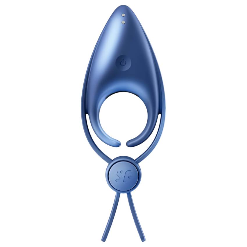 Satisfyer Sniper - akkus, vibrációs péniszgyűrű (kék) - Image 5