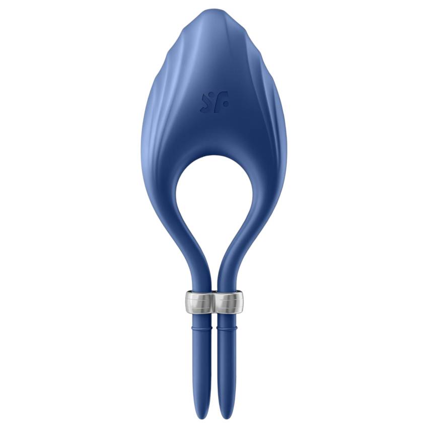 Satisfyer Duelist - akkus vibrációs péniszgyűrű (kék) - Image 3