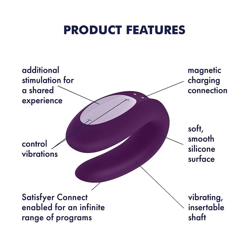 Satisfyer Partner Box 1 - okos párvibrátor szett (2 részes) - Image 3
