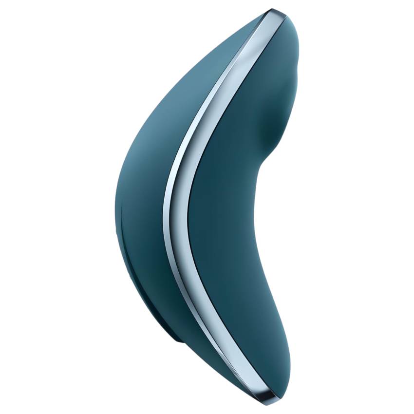 Satisfyer Vulva Lover 1 - akkus léghullámos csikló vibrátor (kék) - Image 2