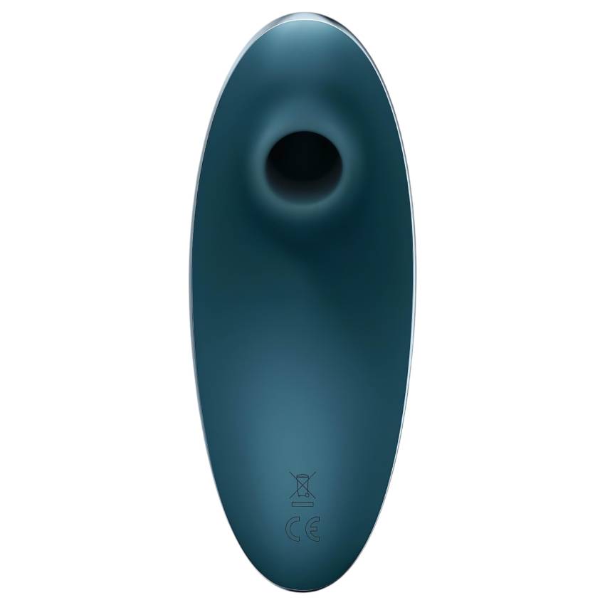 Satisfyer Vulva Lover 1 - akkus léghullámos csikló vibrátor (kék) - Image 8