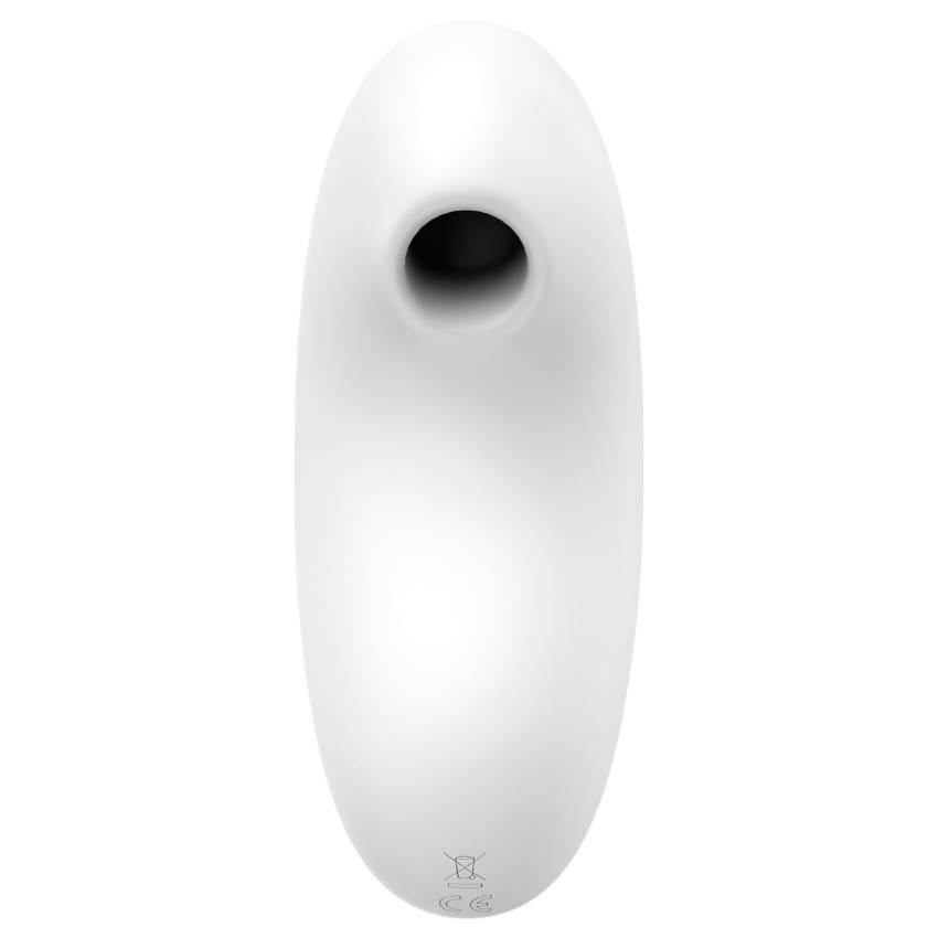 Satisfyer Vulva Lover 2 - léghullámos csikló vibrátor (fehér) - Image 8