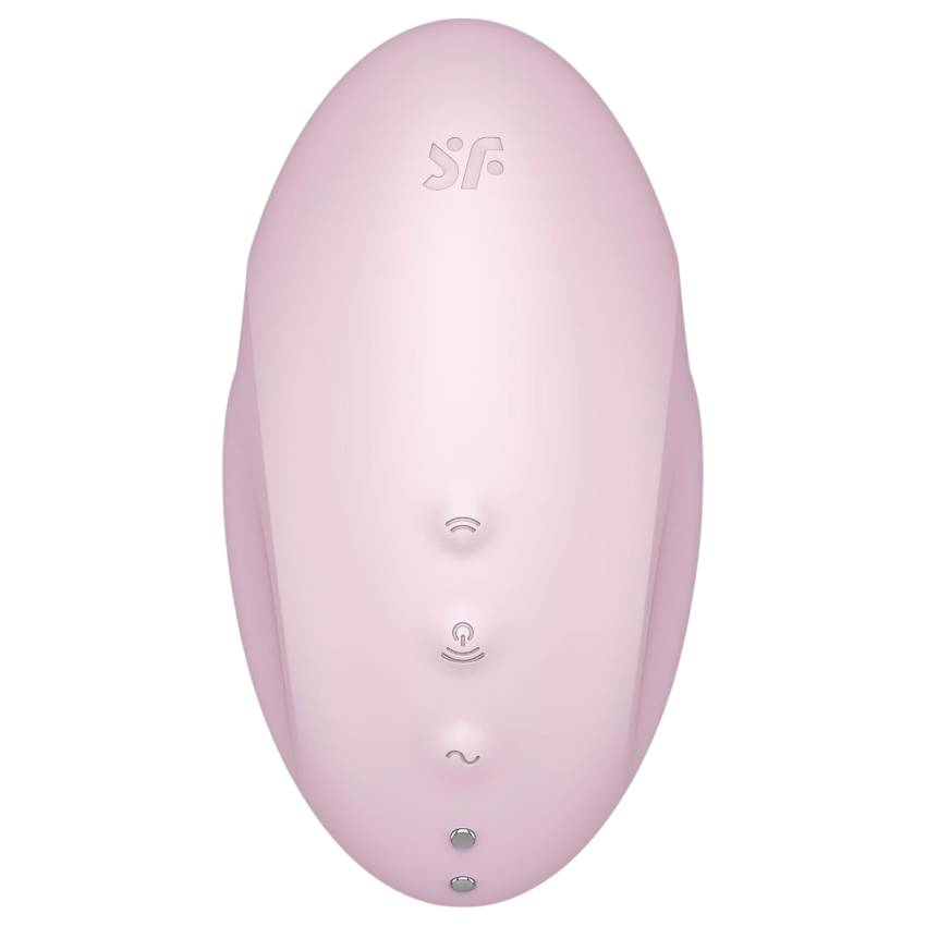 Satisfyer Vulva Lover 3 - akkus, léghullámos csiklóizgató (pink) - Image 3