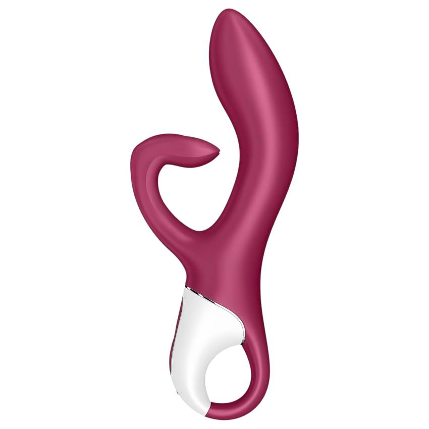 Satisfyer Embrace Me - akkus, csiklókaros vibrátor (piros) - Image 2