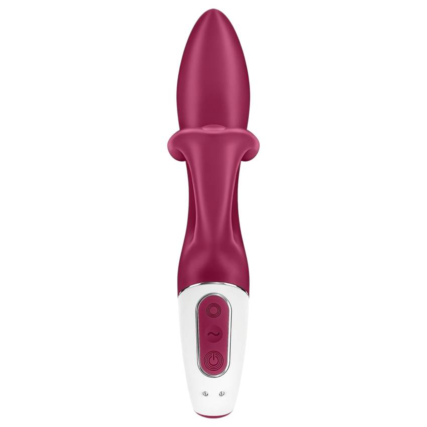 Satisfyer Embrace Me - akkus, csiklókaros vibrátor (piros) - Image 5