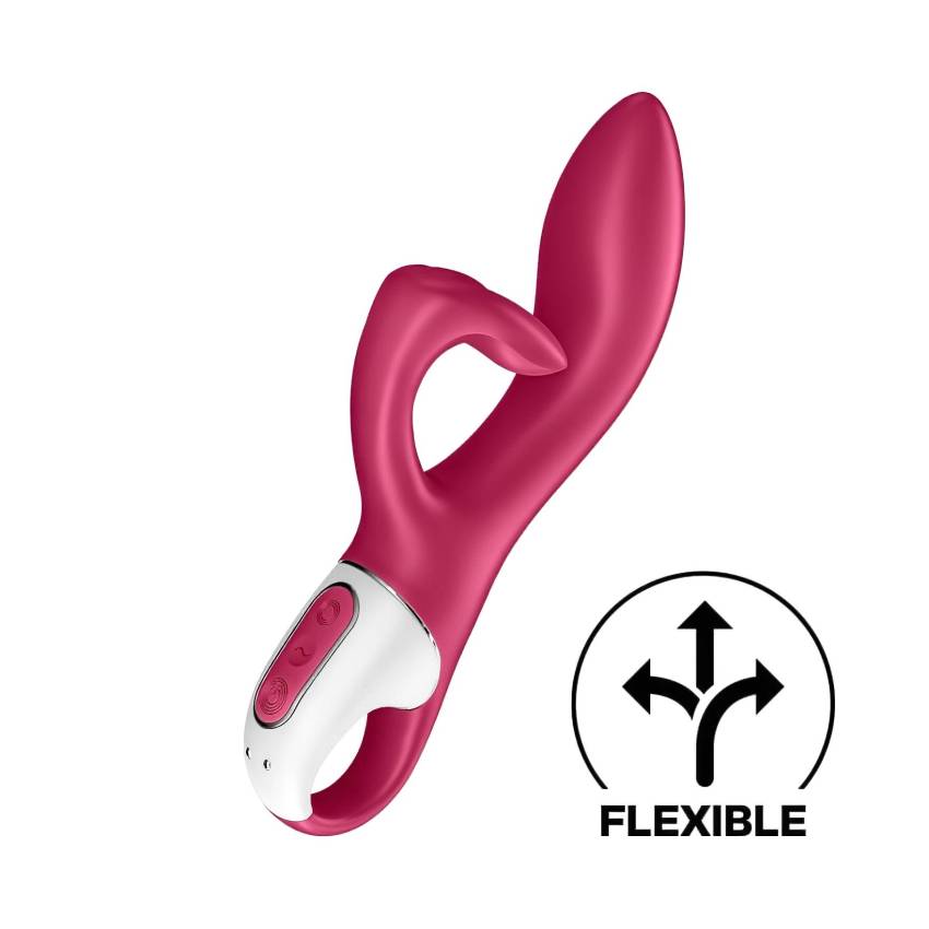 Satisfyer Embrace Me - akkus, csiklókaros vibrátor (piros) - Image 7