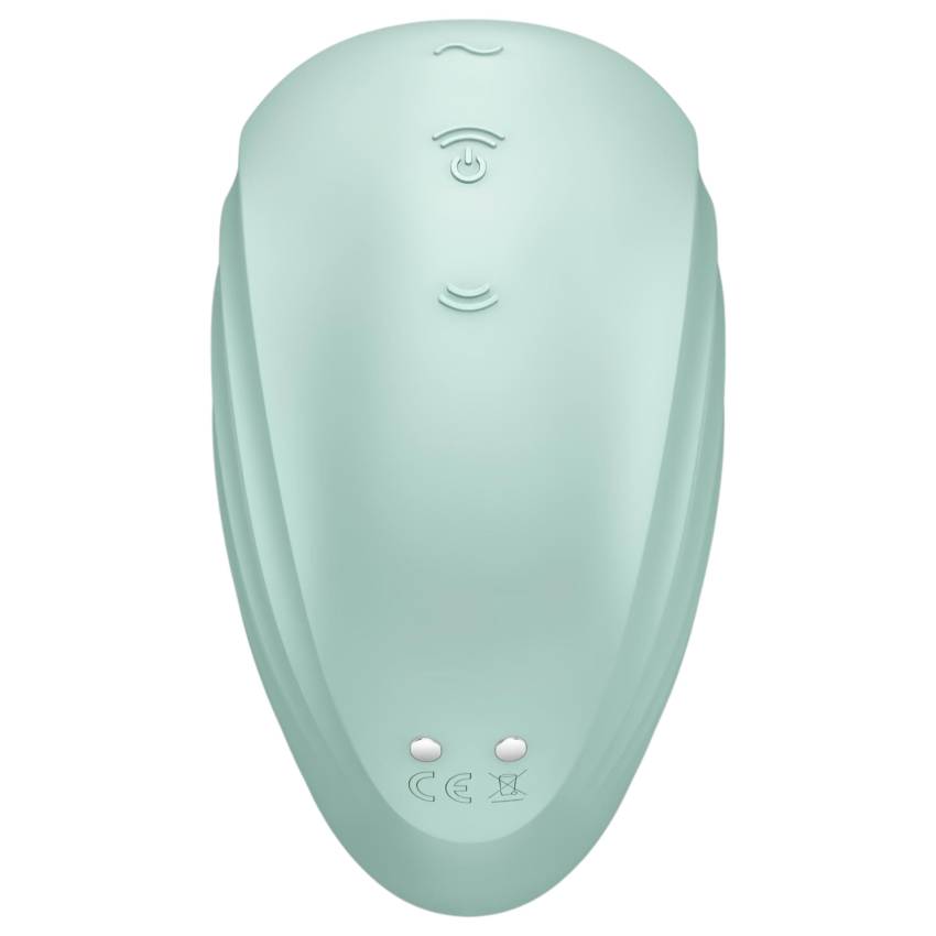 Satisfyer Pearl Diver - léghullámos csikló vibrátor (menta) - Image 3