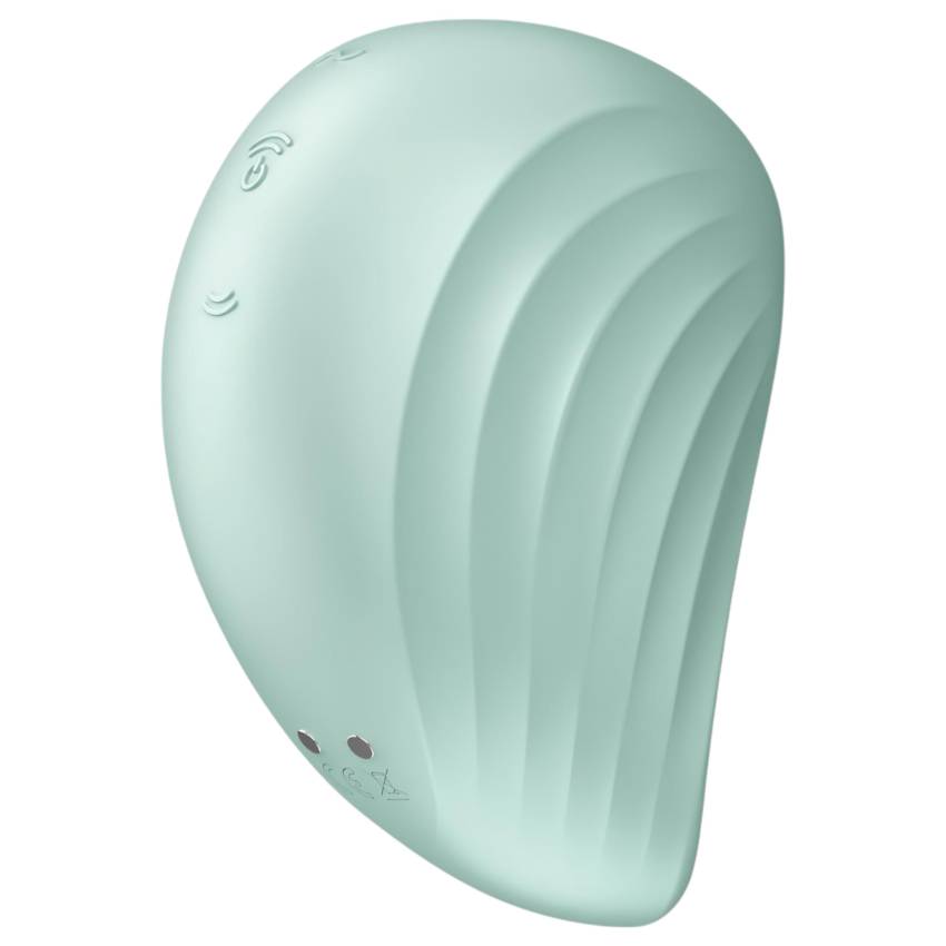 Satisfyer Pearl Diver - léghullámos csikló vibrátor (menta) - Image 4