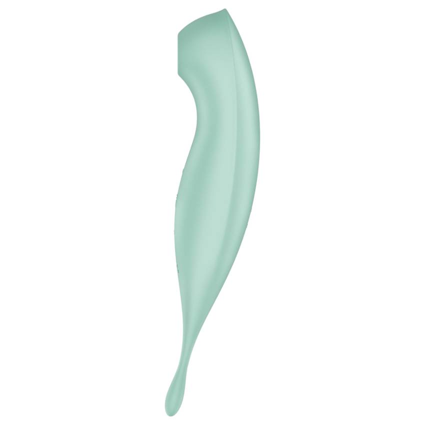 Satisfyer Twirling Pro - okos 2in1 csikló vibrátor (menta) - Image 2