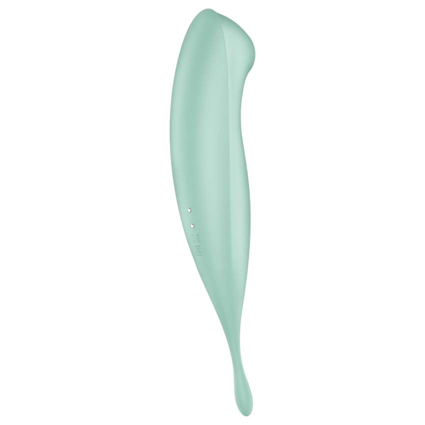 Satisfyer Twirling Pro - okos 2in1 csikló vibrátor (menta) - Image 4