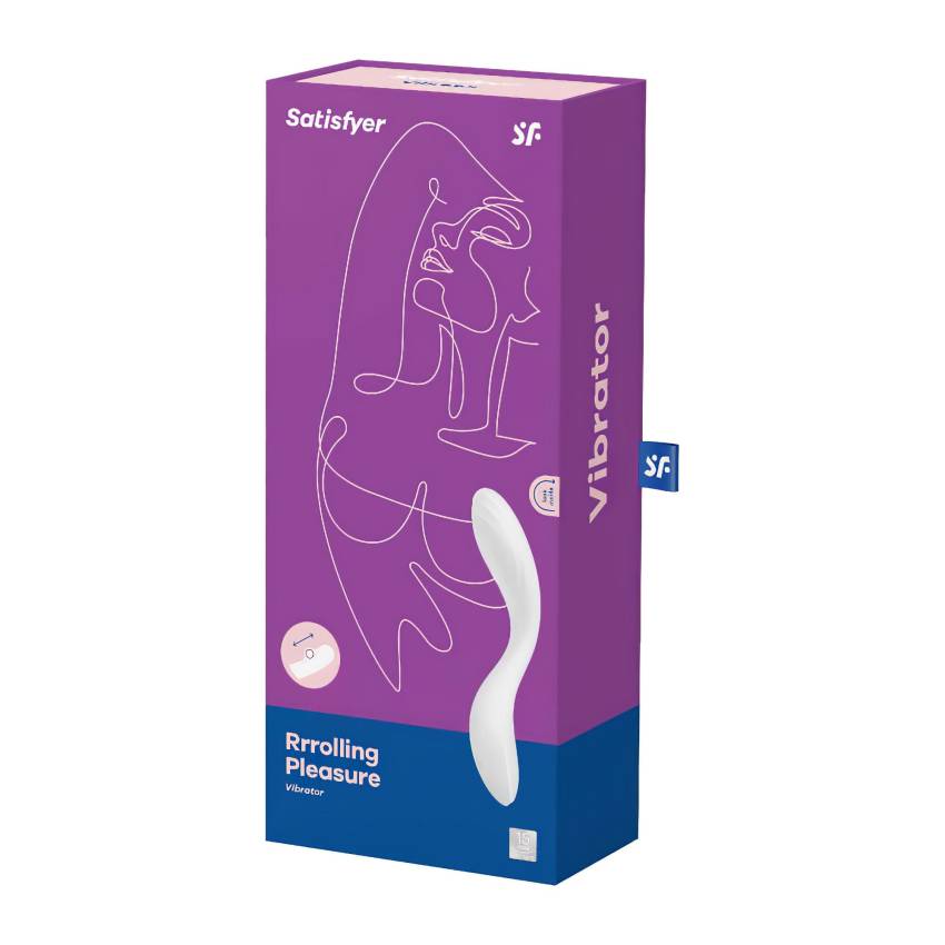 Satisfyer Rrrolling - mozgó golyós G-pont vibrátor (fehér) - Image 6